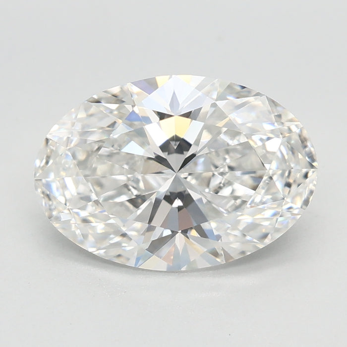 Loose 2.09 Carat F VVS1 IGI Certified Lab Grown Oval Diamonds
