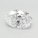 Loose 2.05 Carat D VVS1 IGI Certified Lab Grown Oval Diamonds