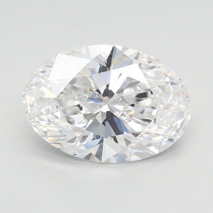 Loose 2.03 Carat D VVS2 IGI Certified Lab Grown Oval Diamonds