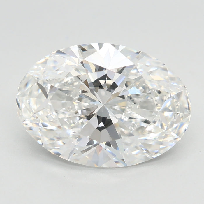 Loose 3.08 Carat F VVS2 IGI Certified Lab Grown Oval Diamonds