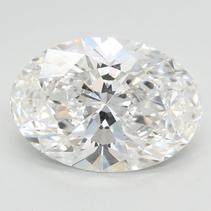 Loose 3.05 Carat F VVS2 IGI Certified Lab Grown Oval Diamonds