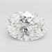 Loose 4.1 Carat F VVS2 IGI Certified Lab Grown Oval Diamonds