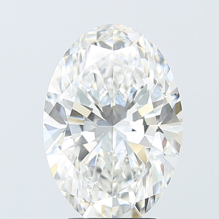 Loose 4.07 Carat F VVS2 IGI Certified Lab Grown Oval Diamonds