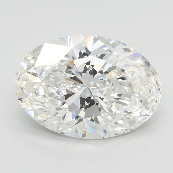 Loose 3.08 Carat F VVS2 IGI Certified Lab Grown Oval Diamonds