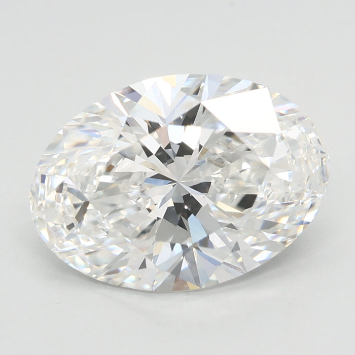 Loose 3.06 Carat F VVS2 IGI Certified Lab Grown Oval Diamonds