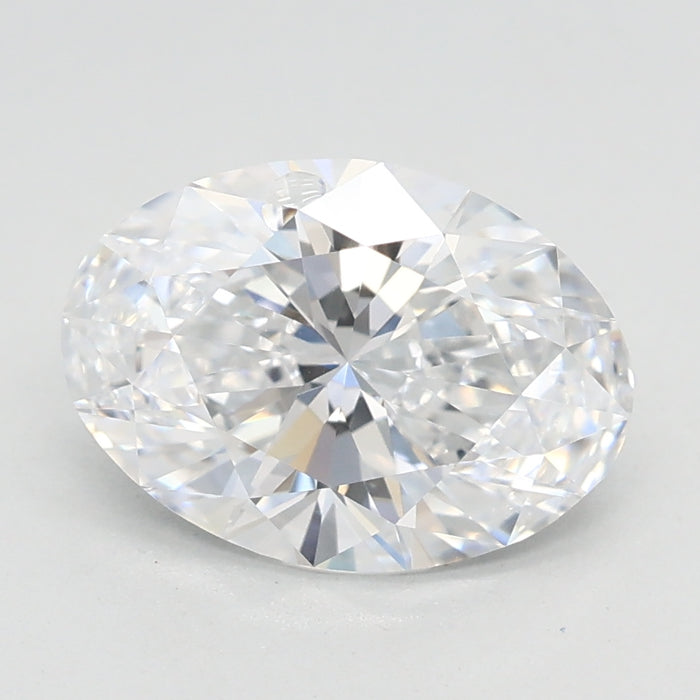 Loose 1.54 Carat D VVS1 IGI Certified Lab Grown Oval Diamonds