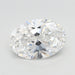 Loose 2.04 Carat D VVS2 IGI Certified Lab Grown Oval Diamonds
