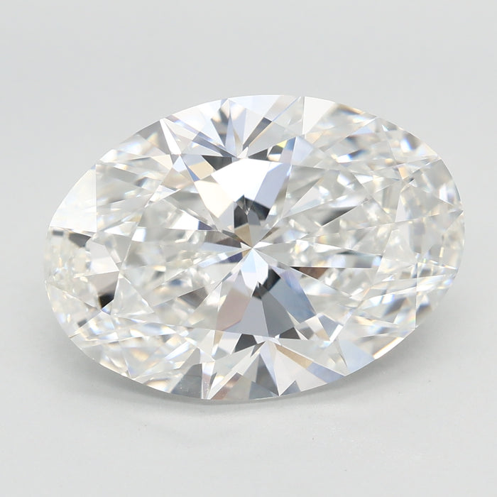 Loose 5.59 Carat F VVS2 IGI Certified Lab Grown Oval Diamonds