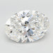 Loose 5.59 Carat F VVS2 IGI Certified Lab Grown Oval Diamonds