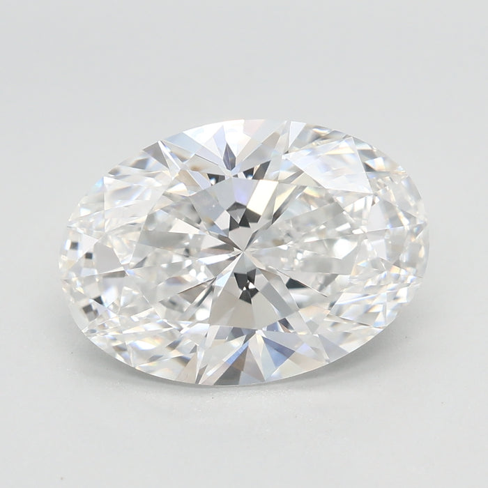 Loose 3.1 Carat E VVS2 IGI Certified Lab Grown Oval Diamonds