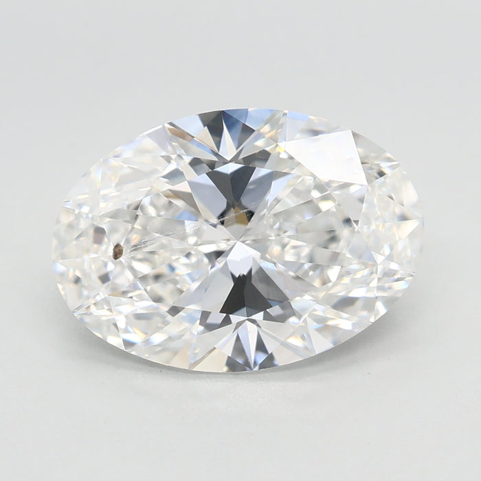 Loose 3.09 Carat E VVS2 IGI Certified Lab Grown Oval Diamonds