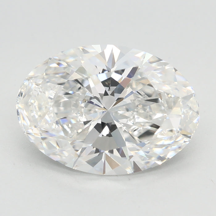 Loose 3.04 Carat F VVS2 IGI Certified Lab Grown Oval Diamonds