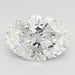 Loose 3.04 Carat F VVS2 IGI Certified Lab Grown Oval Diamonds