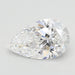 Loose 1.53 Carat D VVS2 IGI Certified Lab Grown Pear Diamonds