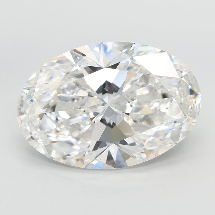 Loose 10.09 Carat F VVS2 IGI Certified Lab Grown Oval Diamonds