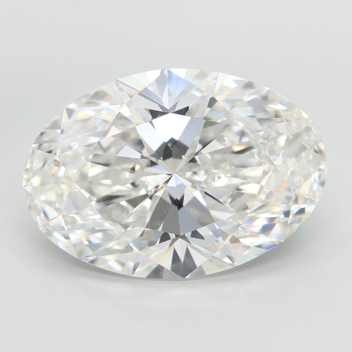 Loose 10.59 Carat F VVS2 IGI Certified Lab Grown Oval Diamonds
