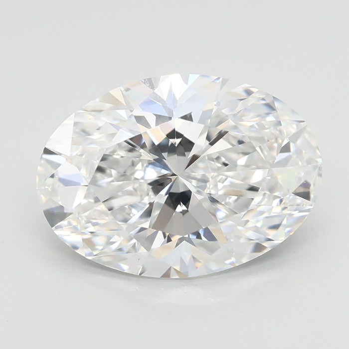 Loose 2.78 Carat D VVS2 IGI Certified Lab Grown Oval Diamonds