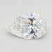 Loose 1.51 Carat E VVS2 IGI Certified Lab Grown Pear Diamonds