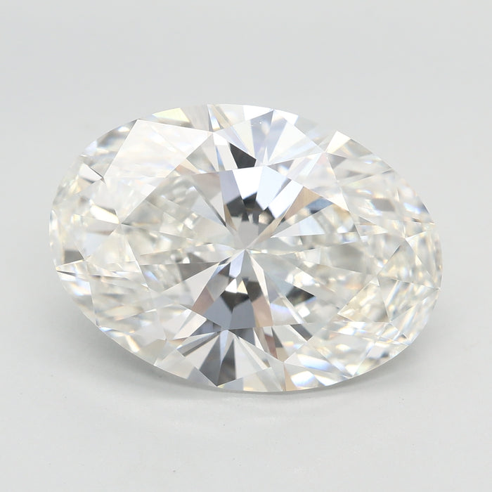 Loose 7.07 Carat F VVS1 IGI Certified Lab Grown Oval Diamonds