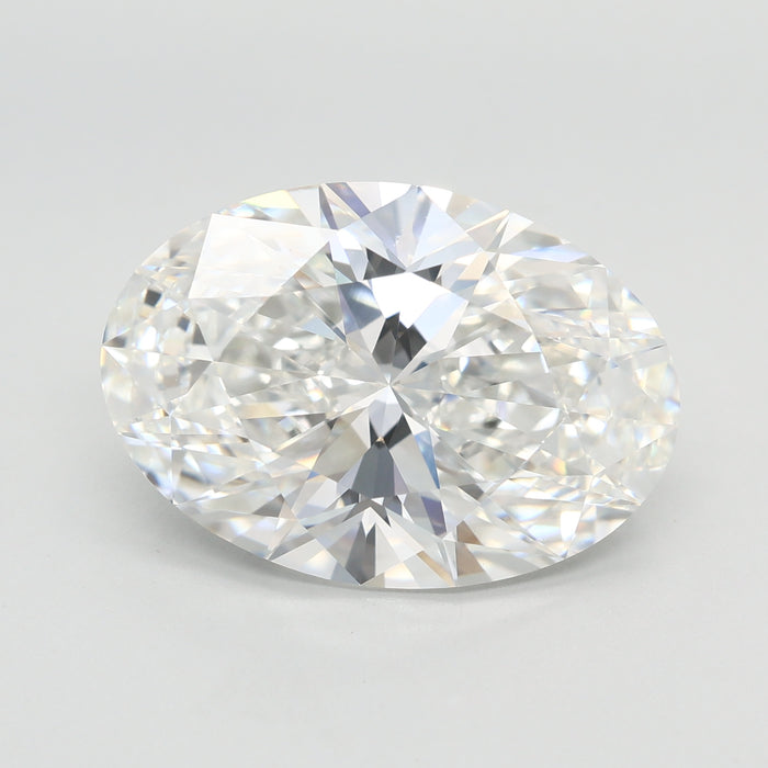 Loose 7.1 Carat F VVS2 IGI Certified Lab Grown Oval Diamonds