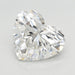 Loose 6.93 Carat F VVS2 IGI Certified Lab Grown Heart Diamonds