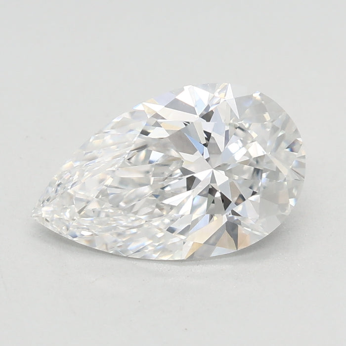 Loose 1.53 Carat D VVS2 IGI Certified Lab Grown Pear Diamonds