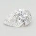 Loose 1.53 Carat D VVS2 IGI Certified Lab Grown Pear Diamonds