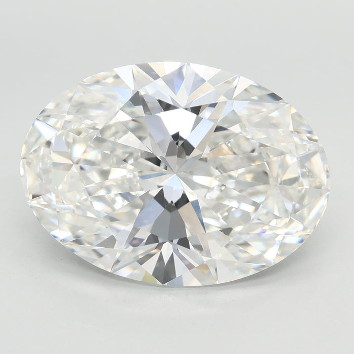 Loose 7.09 Carat F VVS2 IGI Certified Lab Grown Oval Diamonds
