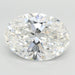 Loose 7.09 Carat F VVS2 IGI Certified Lab Grown Oval Diamonds