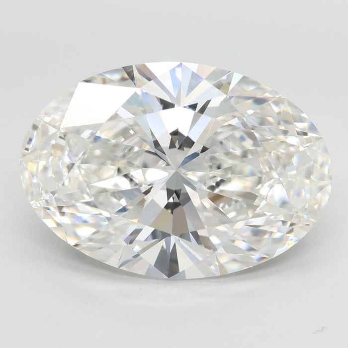 Loose 7.06 Carat F VVS2 IGI Certified Lab Grown Oval Diamonds