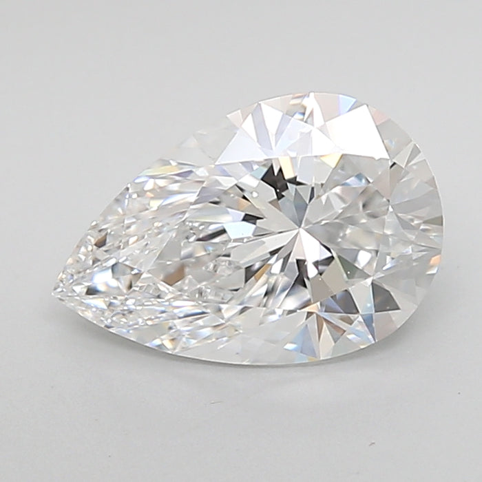 Loose 5.03 Carat F VVS2 IGI Certified Lab Grown Pear Diamonds