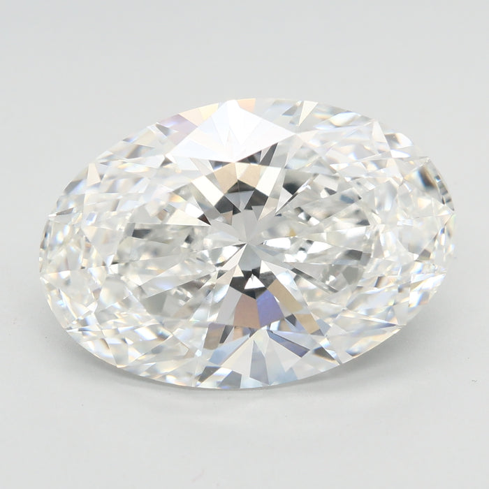 Loose 7.09 Carat F VVS2 IGI Certified Lab Grown Oval Diamonds
