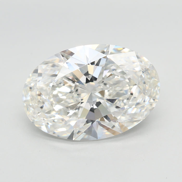 Loose 7.09 Carat F VVS2 IGI Certified Lab Grown Oval Diamonds