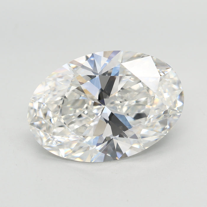 Loose 7.07 Carat F VVS2 IGI Certified Lab Grown Oval Diamonds
