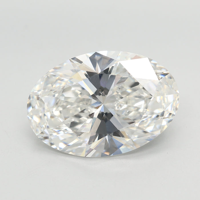 Loose 7.06 Carat F VVS1 IGI Certified Lab Grown Oval Diamonds