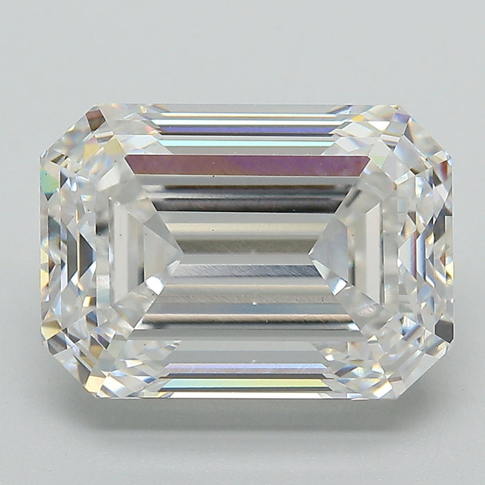 Loose 6.91 Carat F VS1 GIA Certified Lab Grown Emerald Diamonds