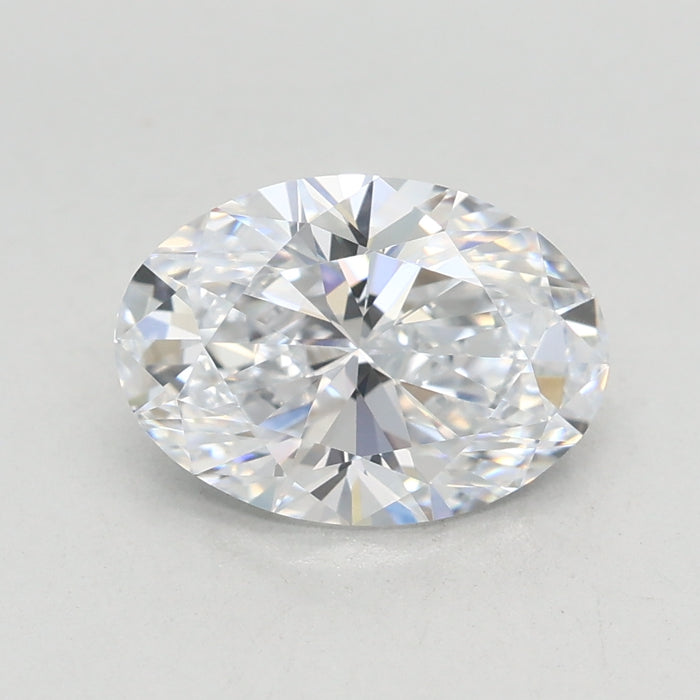 Loose 1.53 Carat D VVS2 IGI Certified Lab Grown Oval Diamonds
