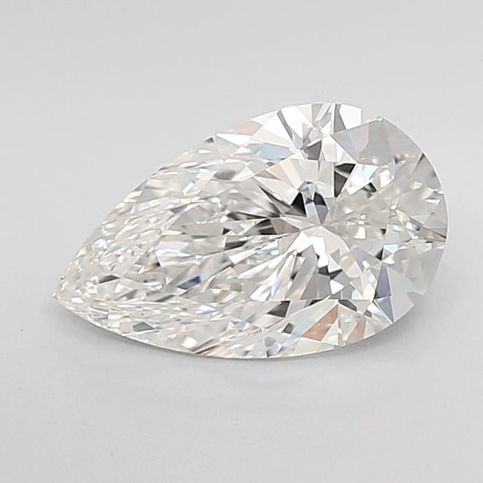 Loose 2.05 Carat F VVS2 IGI Certified Lab Grown Pear Diamonds