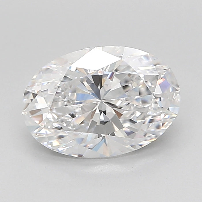 Loose 1.96 Carat D VVS2 IGI Certified Lab Grown Oval Diamonds