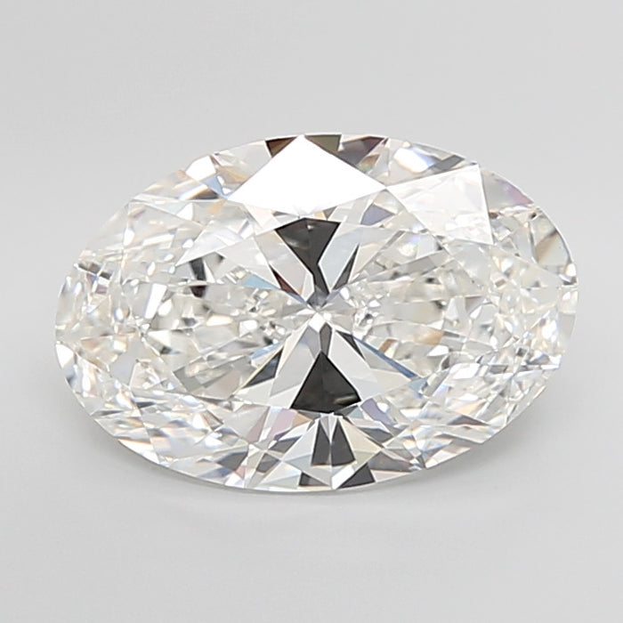 Loose 7.05 Carat F VVS2 IGI Certified Lab Grown Oval Diamonds