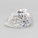 Loose 1.54 Carat D VVS2 IGI Certified Lab Grown Pear Diamonds