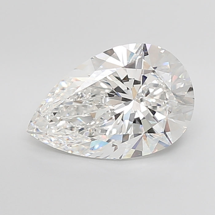 Loose 7.01 Carat E VVS2 IGI Certified Lab Grown Pear Diamonds