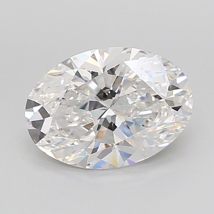 Loose 5.02 Carat E VVS2 IGI Certified Lab Grown Oval Diamonds
