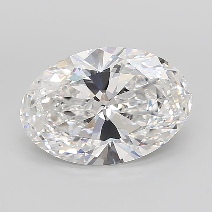 Loose 7.07 Carat E VVS2 IGI Certified Lab Grown Oval Diamonds