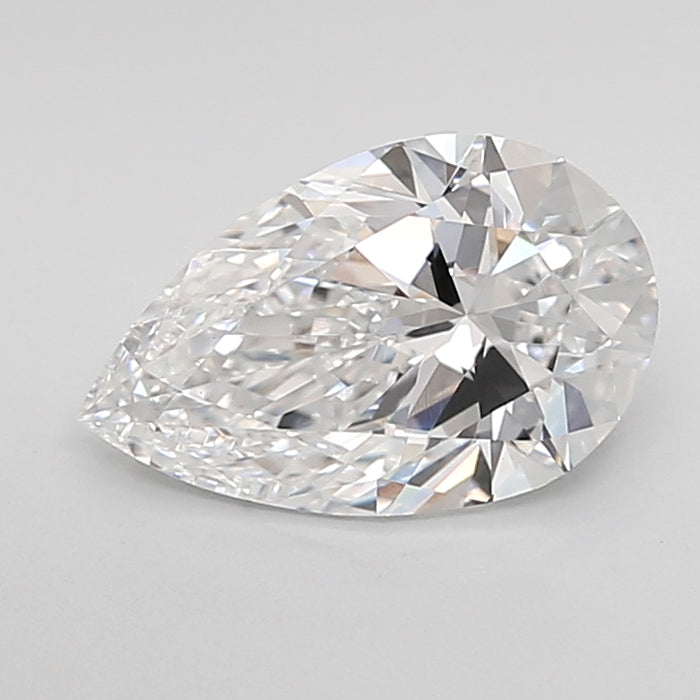 Loose 1.5 Carat E VVS2 IGI Certified Lab Grown Pear Diamonds