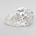 Loose 1.54 Carat D VVS2 IGI Certified Lab Grown Pear Diamonds