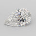 Loose 1.55 Carat E VVS2 IGI Certified Lab Grown Pear Diamonds