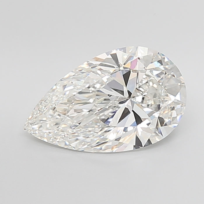 Loose 5.03 Carat F VVS2 IGI Certified Lab Grown Pear Diamonds