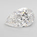 Loose 1.52 Carat D VVS2 IGI Certified Lab Grown Pear Diamonds
