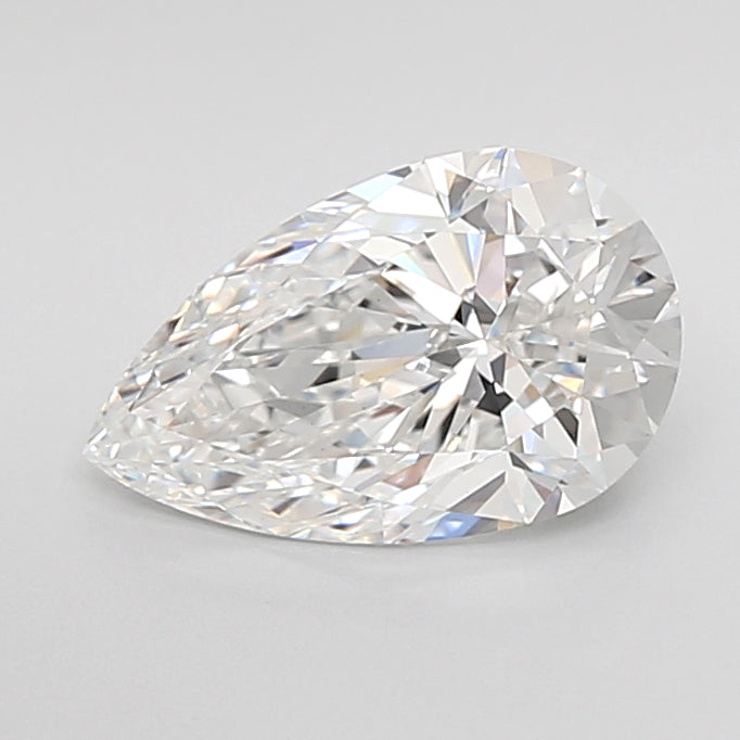 Loose 2.01 Carat E VVS2 IGI Certified Lab Grown Pear Diamonds